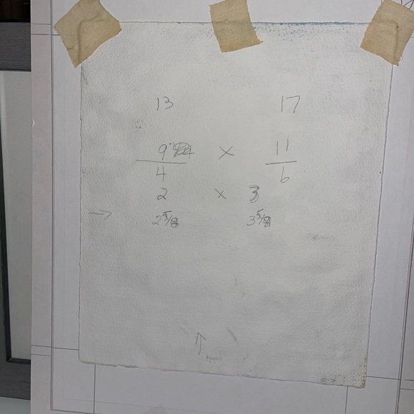 Watercolor painting 8 x 11” Farmhouse - Picture 3 of 3